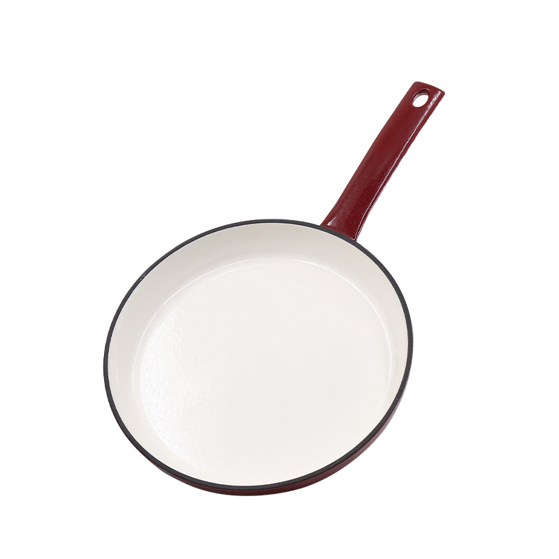 YFFRB26010 Enamel Cast Iron Frying Pan